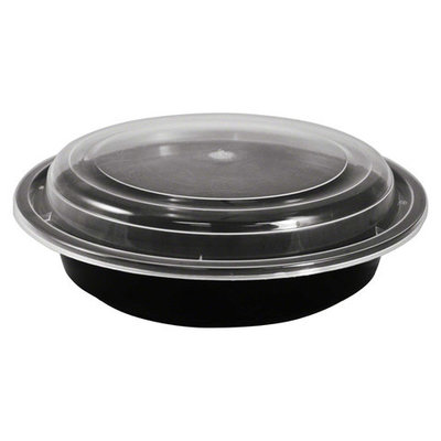 24OZ FRESH N CLEAR BOWL AND LIDS BLACK